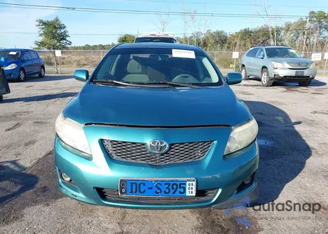 2010 Toyota Corolla Le из США, поврежденный, VIN 2T1BU4EE5AC348814